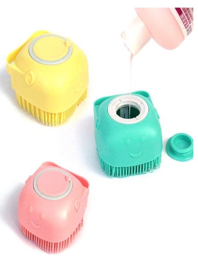 Urban Threads Pet Grooming Kit, Silicone Brush, Bristle Brush, Comb, and Bathing Tub for Dogs, Multi-Colour (Pack of 3) - Image 4